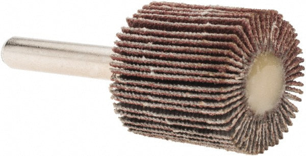 Value Collection - Mounted Flap Wheel: 1" Dia, 1" Face Width, 80 Grit, Aluminum Oxide | MSC Industrial Supply Co.