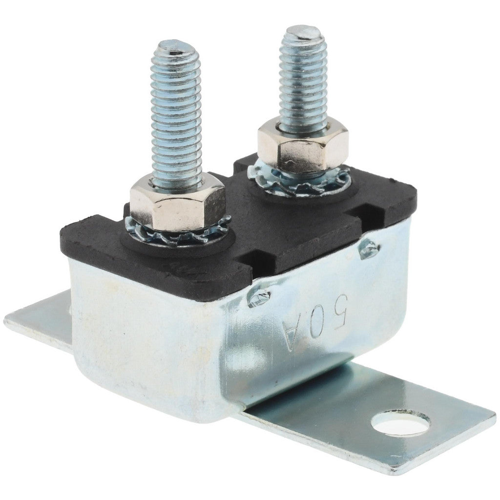 Value Collection - 50 Amp Automotive Heavy Duty Stud Terminal Circuit Breaker | MSC Industrial Supply Co.