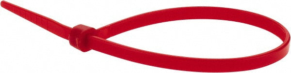 PRO-SOURCE - Cable Tie: 6" Long, Red, Nylon, Standard | MSC Industrial Supply Co.