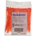 PRO-SOURCE - Cable Tie: 4" Long, Orange, Nylon, Standard | MSC Industrial Supply Co.