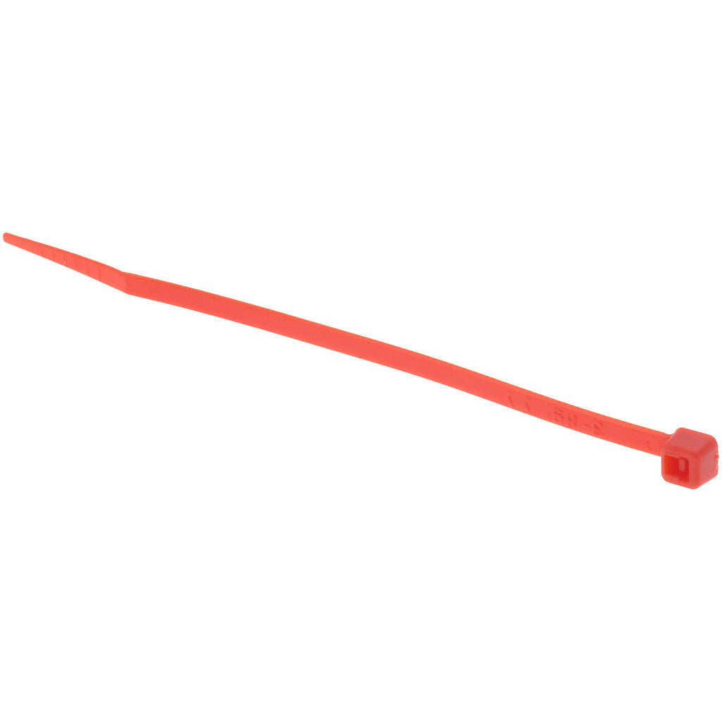 PRO-SOURCE - Cable Tie: 4" Long, Red, Nylon, Standard | MSC Industrial Supply Co.