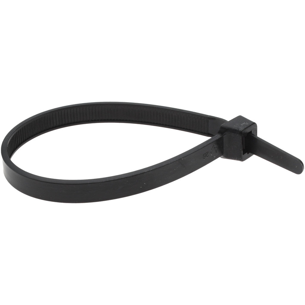 PRO-SOURCE - Cable Tie: 8" Long, Black, Nylon, Standard | MSC Industrial Supply Co.