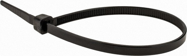 PRO-SOURCE - Cable Tie: 8" Long, Black, Nylon, Standard | MSC Industrial Supply Co.