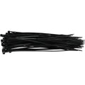 PRO-SOURCE - Cable Tie: 6.3" Long, Black, Nylon, Standard | MSC Industrial Supply Co.