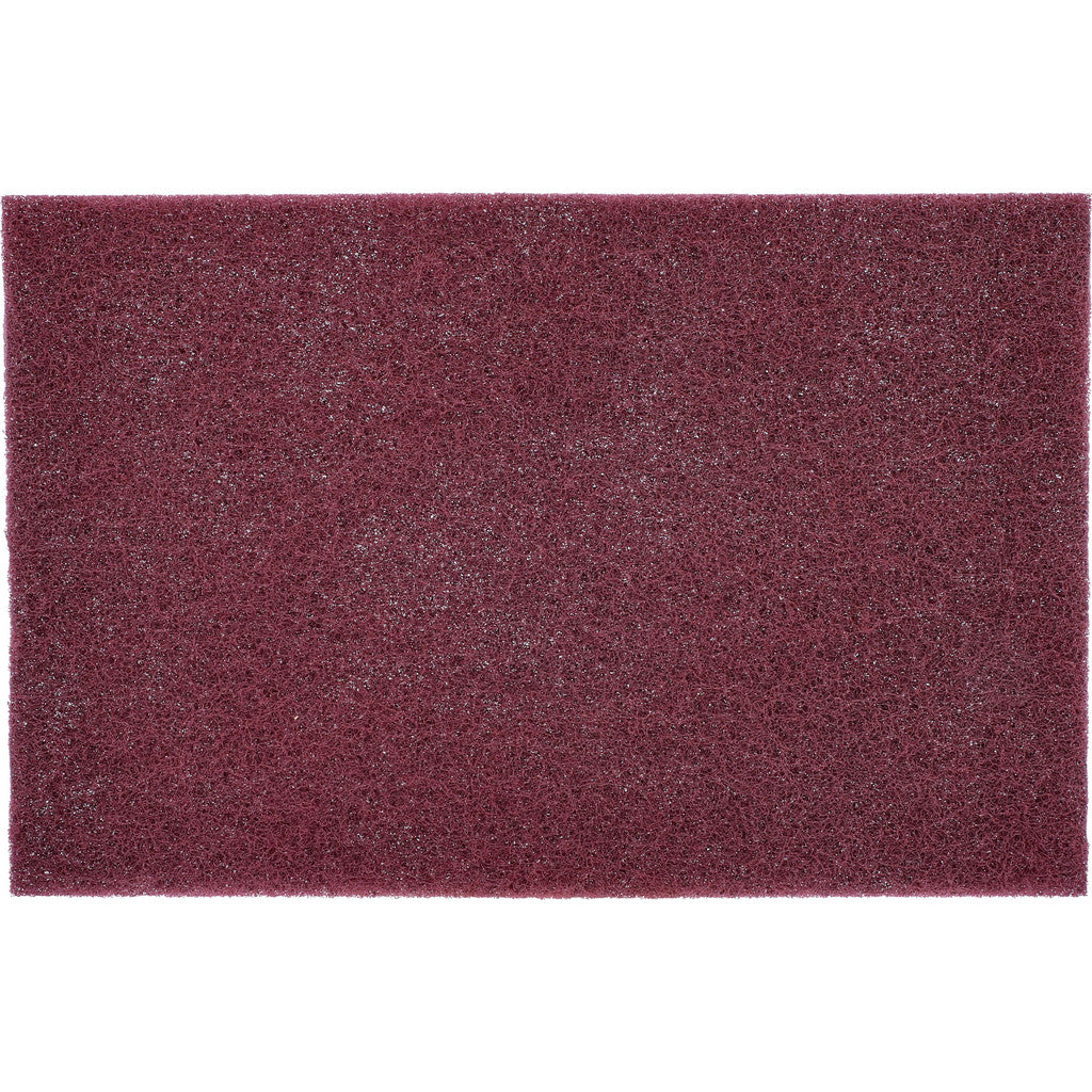 Norton - Hand Sanding Pad: Non-Woven, Aluminum Oxide, Super Fine Grade, Maroon | MSC Industrial Supply Co.