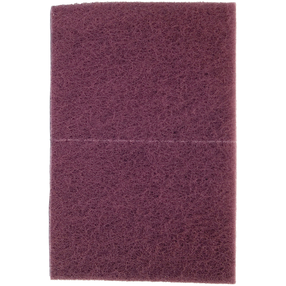 Norton - Hand Sanding Pad: Non-Woven, Aluminum Oxide, Very Fine Grade, Maroon | MSC Industrial Supply Co.