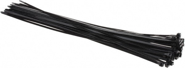 Thomas & Betts - Cable Tie: 24.2" Long, Black, Nylon, Standard | MSC Industrial Supply Co.