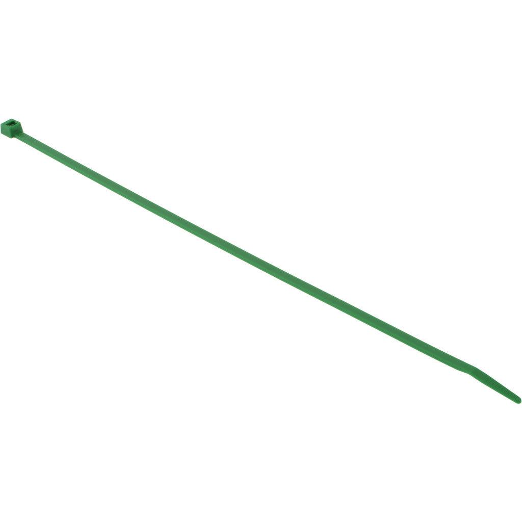 Value Collection - Cable Tie: 8.875" Long, Green, Nylon, Standard | MSC Industrial Supply Co.