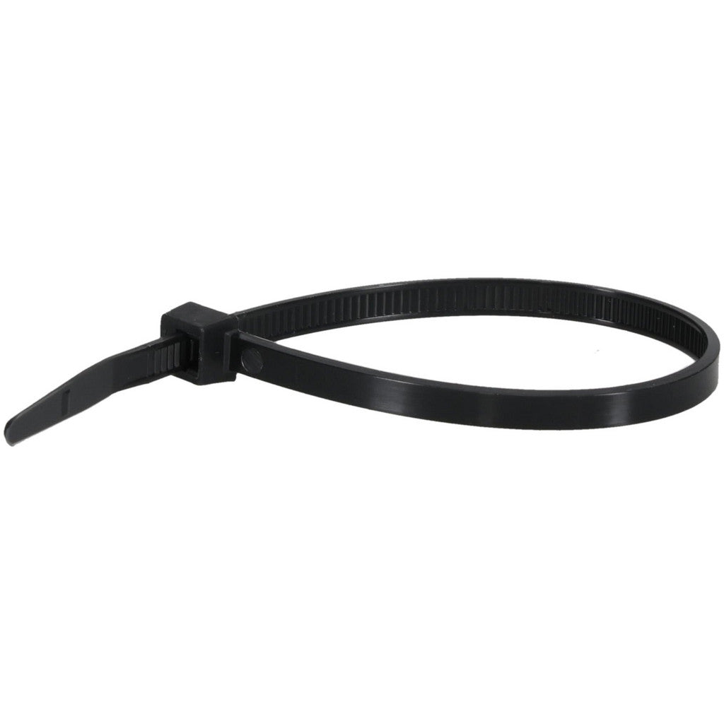 Thomas & Betts - Cable Tie: 5.6" Long, Black, Nylon, Standard | MSC Industrial Supply Co.