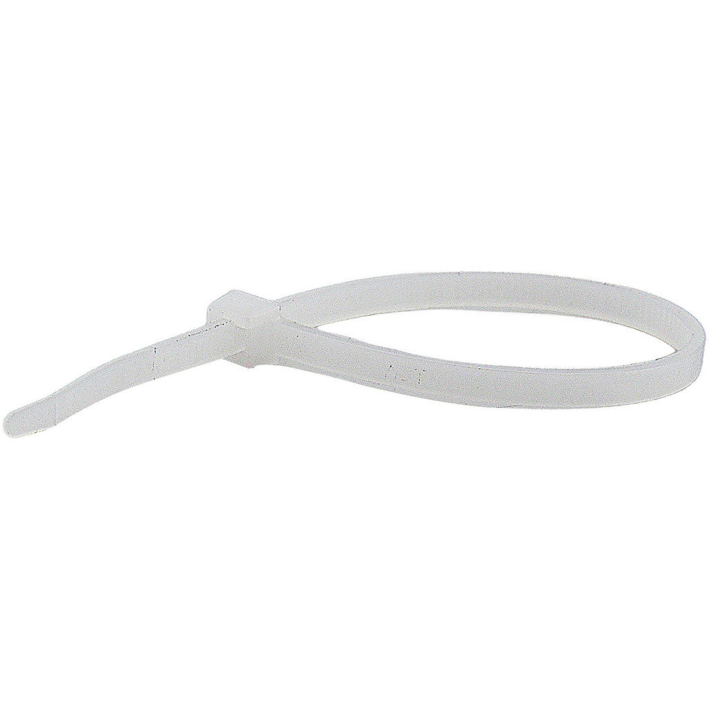 Thomas & Betts - Cable Tie: 5.6" Long, Natural, Nylon, Standard | MSC Industrial Supply Co.
