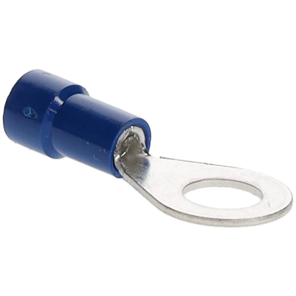 Value Collection - Circular Ring Terminal: 16 to 14 AWG, Crimp Connection, Fully Insulated | MSC Industrial Supply Co.