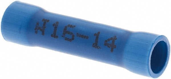 Value Collection - Butt Splice Terminal: Blue, 16/14 AWG | MSC Industrial Supply Co.
