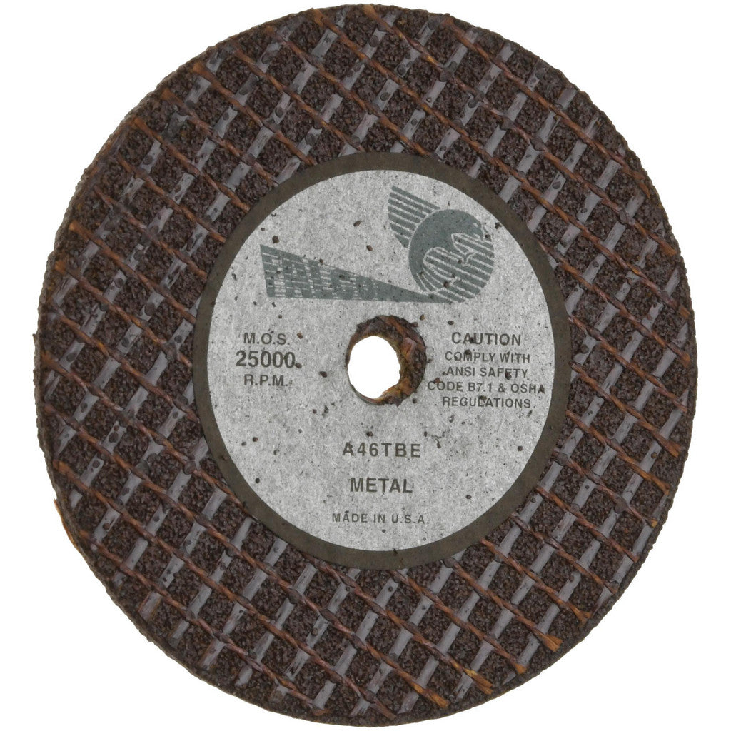 Value Collection - Cut-Off Wheel: Type 1 (01/41), 3 Dia, 1/8" Thick, 1/4" Hole, Aluminum Oxide | MSC Industrial Supply Co.