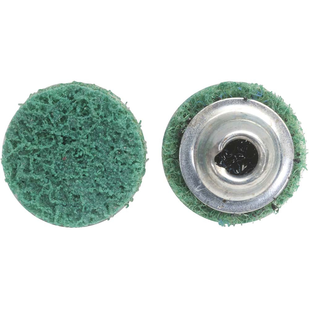 Norton - Quick-Change Disc: Type S, 2" Dia, Aluminum Oxide, Non-Woven | MSC Industrial Supply Co.