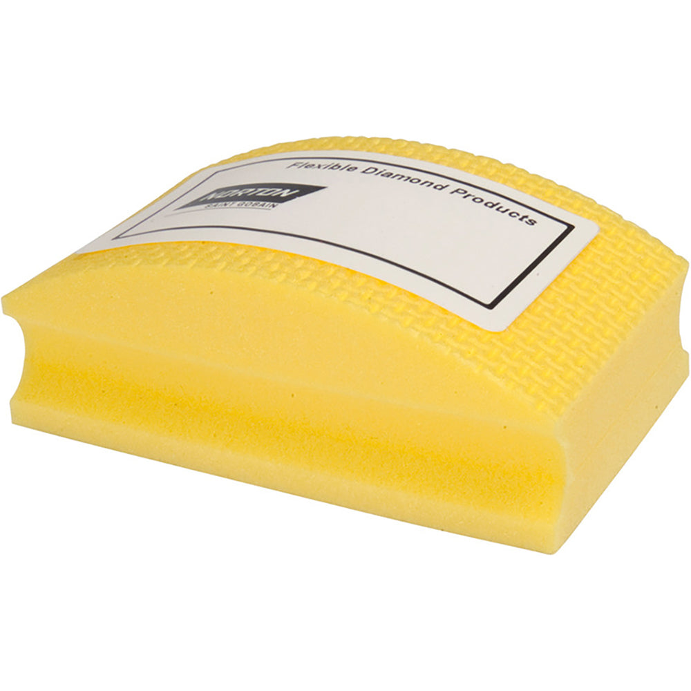Norton - Hand Sanding Pad: Coated, Diamond, Super Fine Grade, Yellow | MSC Industrial Supply Co.
