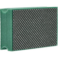 Norton - Hand Sanding Pad: Coated, Diamond, Medium Grade, Green | MSC Industrial Supply Co.
