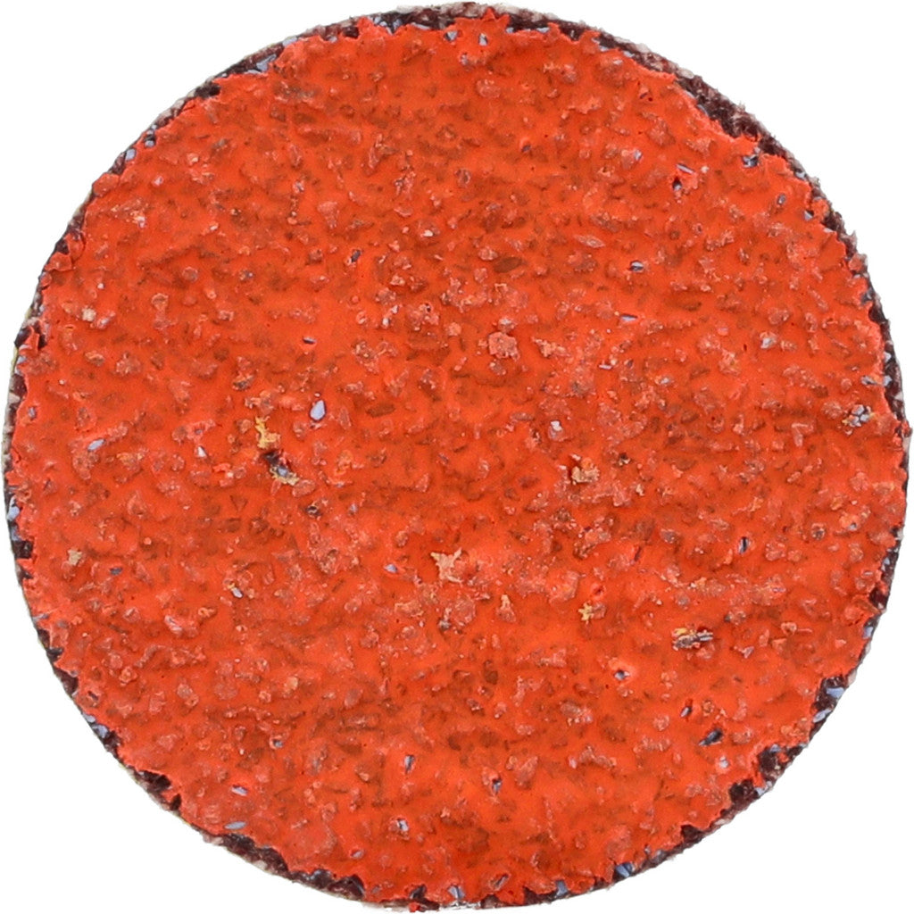 Norton - Quick-Change Disc: Type R, 1-1/2" Dia, 36 Grit, Premium Ceramic Alumina, Coated | MSC Industrial Supply Co.