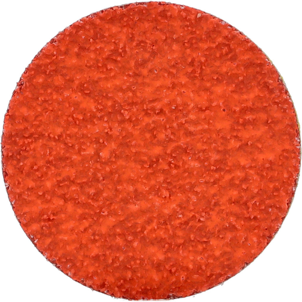 Norton - Quick-Change Disc: Type R, 1-1/2" Dia, 50 Grit, Premium Ceramic Alumina, Coated | MSC Industrial Supply Co.