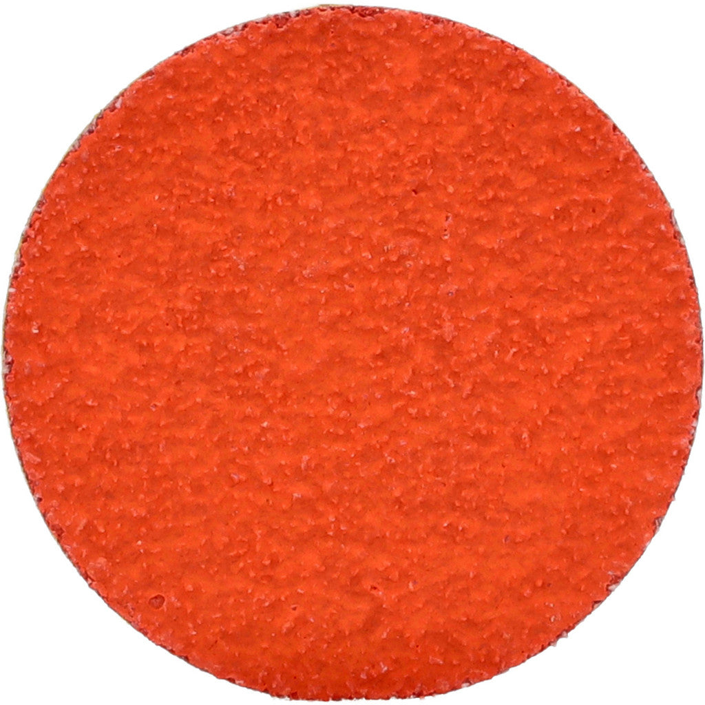 Norton - Quick-Change Disc: Type R, 1-1/2" Dia, 60 Grit, Premium Ceramic Alumina, Coated | MSC Industrial Supply Co.