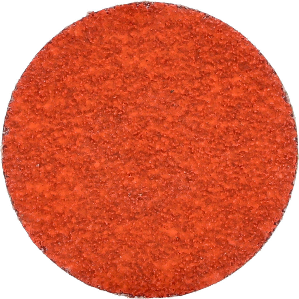 Norton - Quick-Change Disc: Type R, 1-1/2" Dia, 80 Grit, Premium Ceramic Alumina, Coated | MSC Industrial Supply Co.
