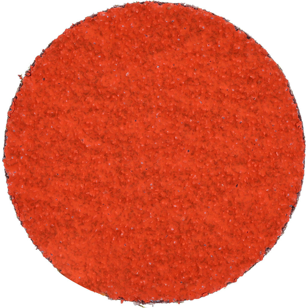 Norton - Quick-Change Disc: Type R, 3" Dia, 36 Grit, Premium Ceramic Alumina, Coated | MSC Industrial Supply Co.