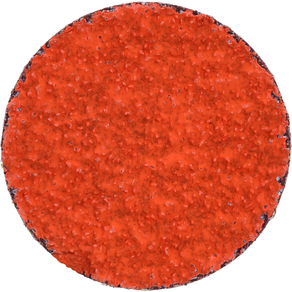 Norton - Quick-Change Disc: Type S, 2" Dia, 36 Grit, Premium Ceramic Alumina, Coated | MSC Industrial Supply Co.