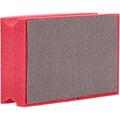 Norton - Hand Sanding Pad: Coated, Diamond, Super Fine Grade, Red | MSC Industrial Supply Co.