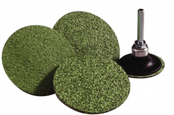 Norton - Quick-Change Disc: Type R, 3" Dia, 80 Grit, Zirconia Alumina, Coated | MSC Industrial Supply Co.