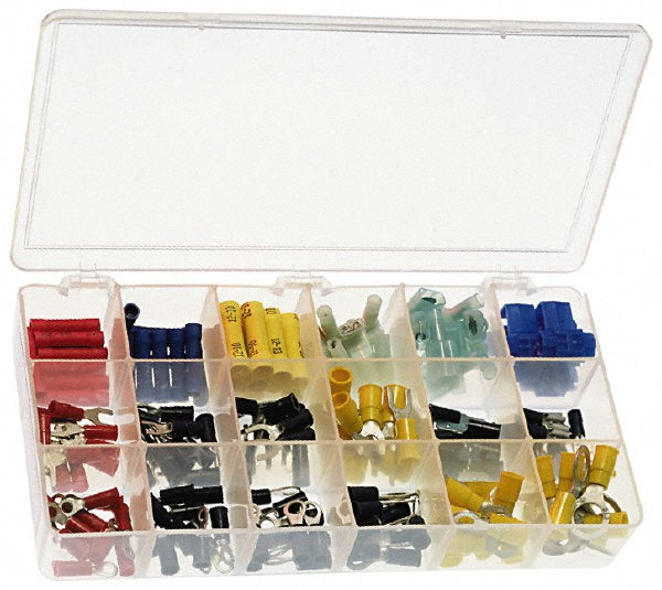 Precision Brand - 175 Piece, Electrical Terminal Fastener Kit | MSC Industrial Supply Co.