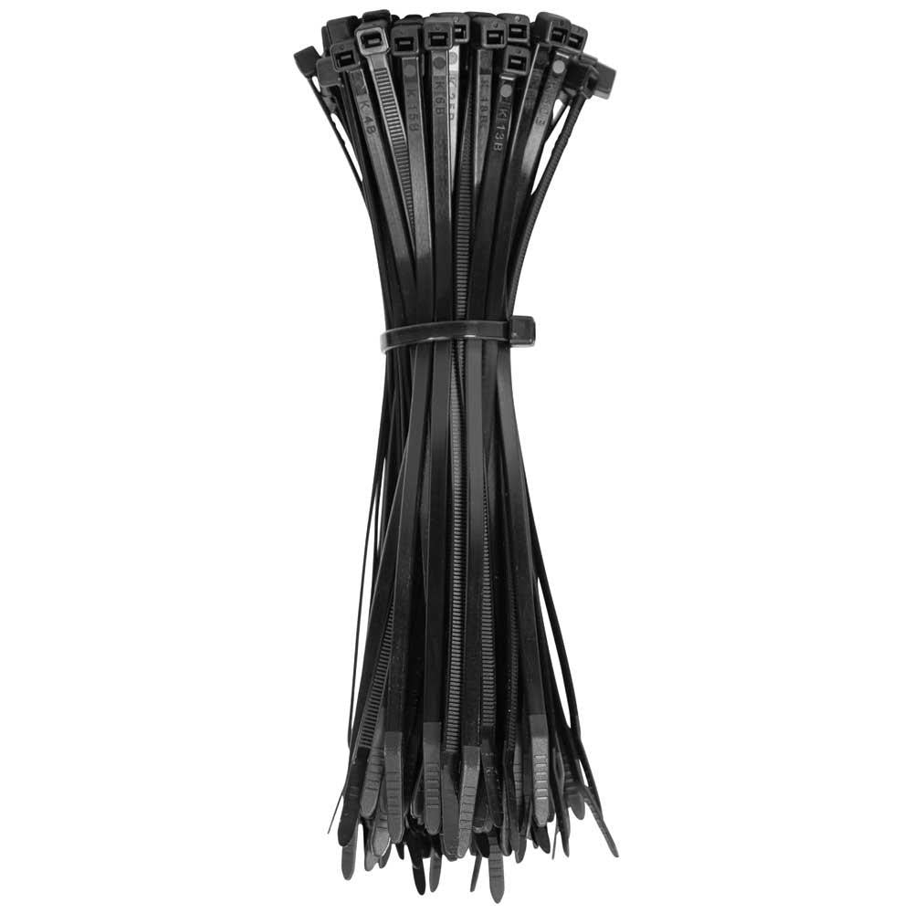 Klein Tools - Cable Tie: 7.75" Long, Black, Nylon, Standard | MSC Industrial Supply Co.
