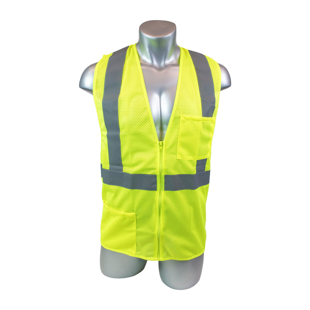 High Visibility Yellow Field Vest